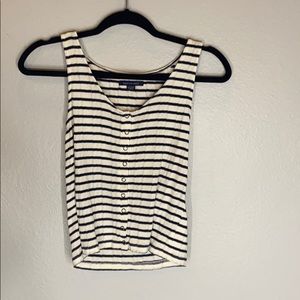 Striped tank top